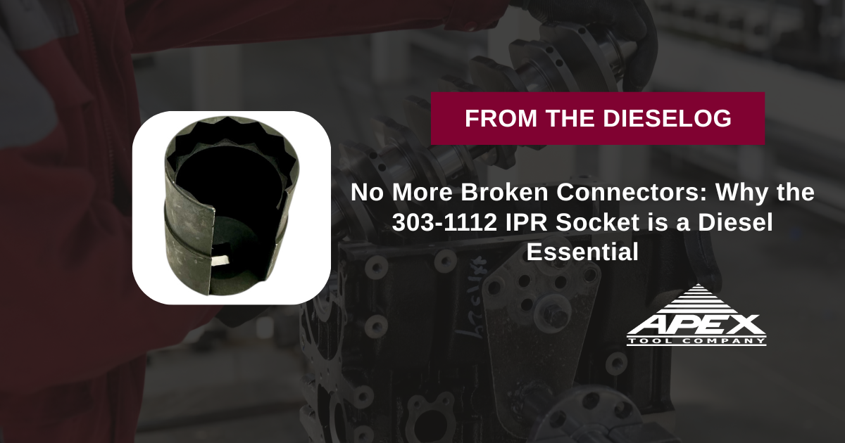 No More Broken Connectors: Why the 303-1112 IPR Socket is a Diesel Essential